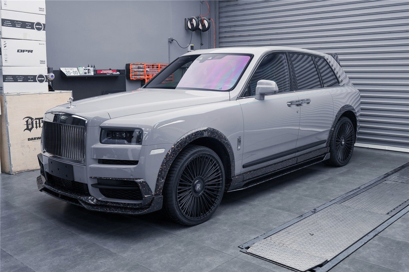 2018 - 2024 Rolls-Royce Cullinan BKSS Style Carbon Fiber Side Skirts