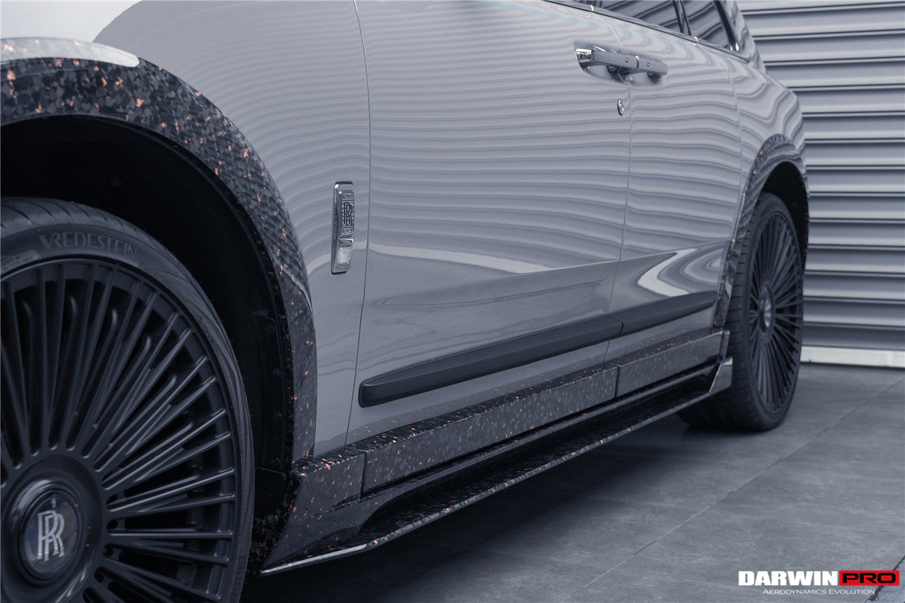 2018 - 2024 Rolls-Royce Cullinan BKSS Style Carbon Fiber Side Skirts