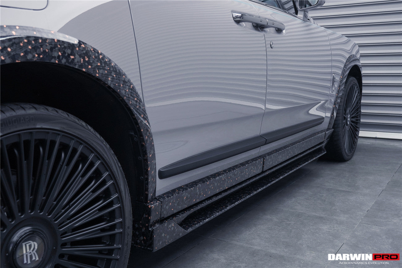 2018 - 2024 Rolls-Royce Cullinan BKSS Style Carbon Fiber Side Skirts