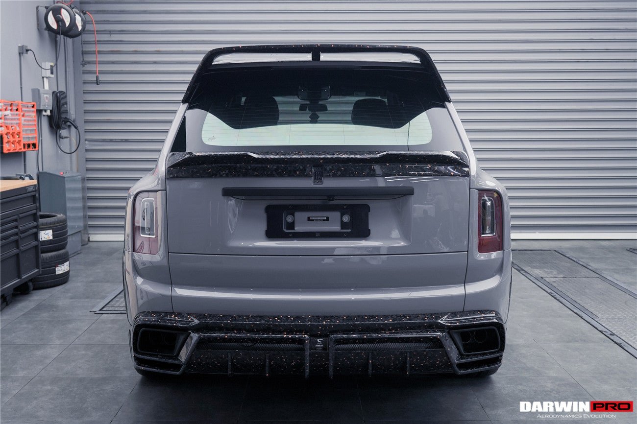 2018 - 2024 Rolls-Royce Cullinan BKSS Style Carbon Fiber Trunk Spoiler
