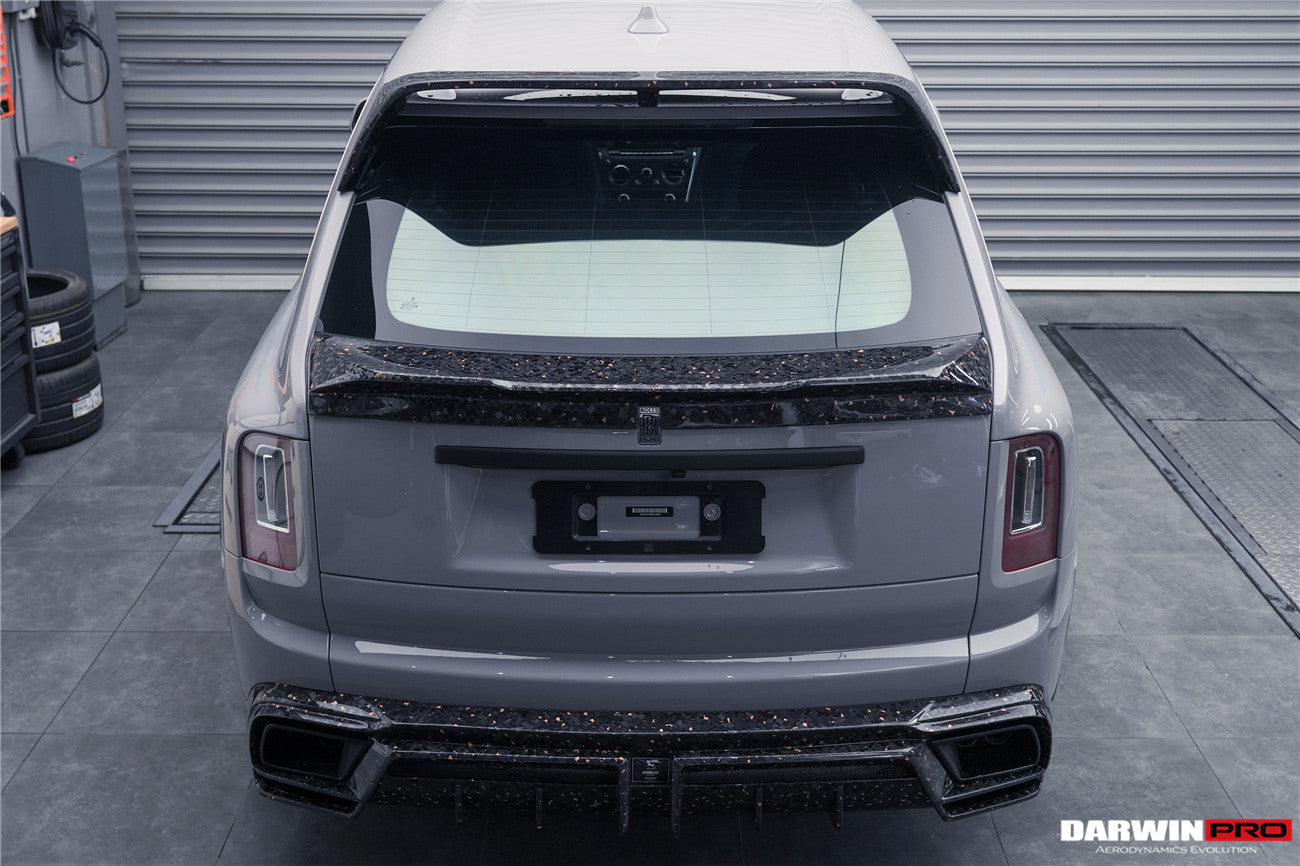 2018 - 2024 Rolls-Royce Cullinan BKSS Style Carbon Fiber Trunk Spoiler