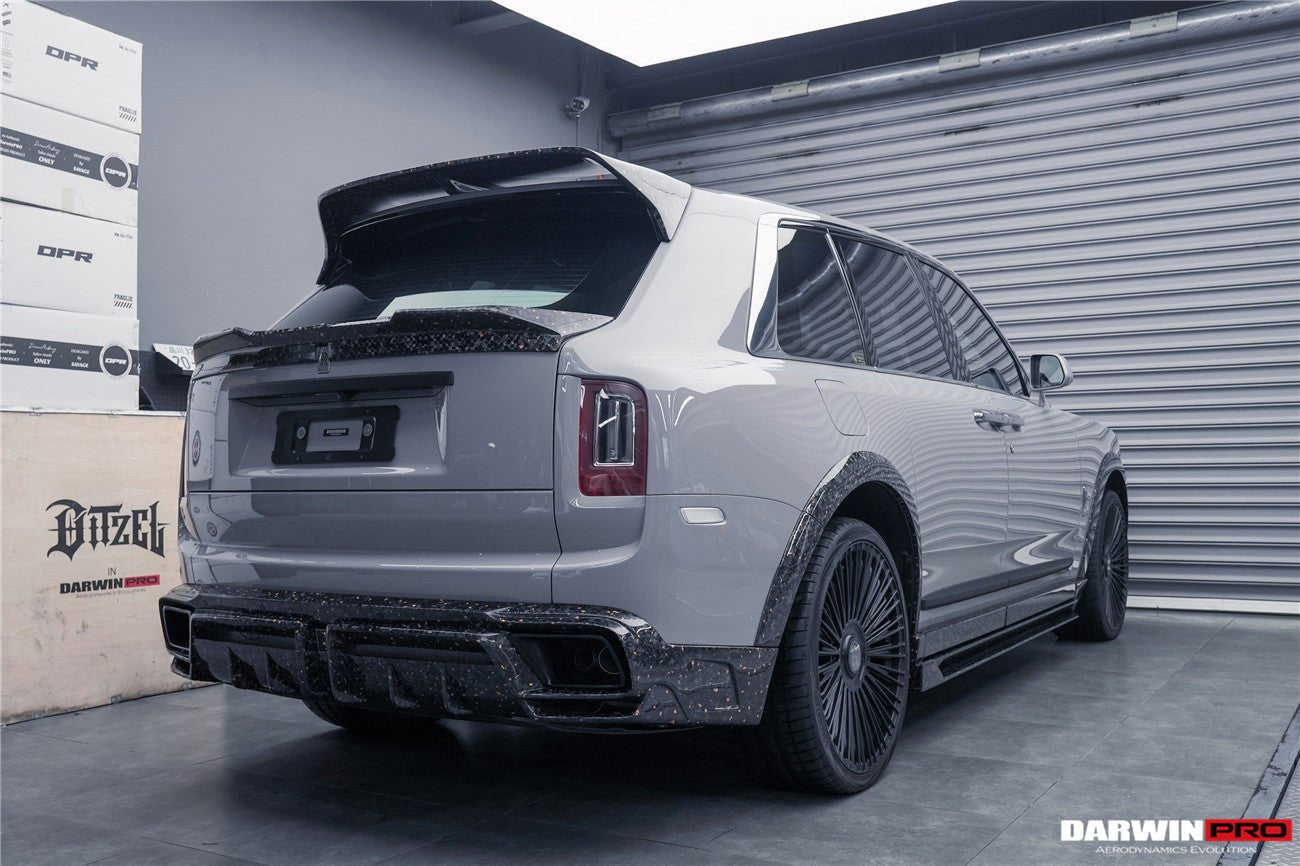 2018 - 2024 Rolls-Royce Cullinan BKSS Style Carbon Fiber Trunk Spoiler