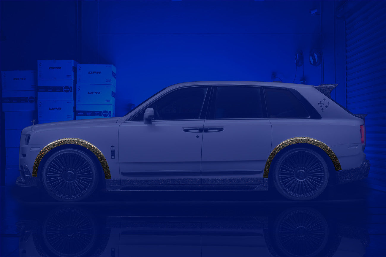 2018 - 2024 Rolls-Royce Cullinan BKSS Style Carbon Fiber Fender Flares