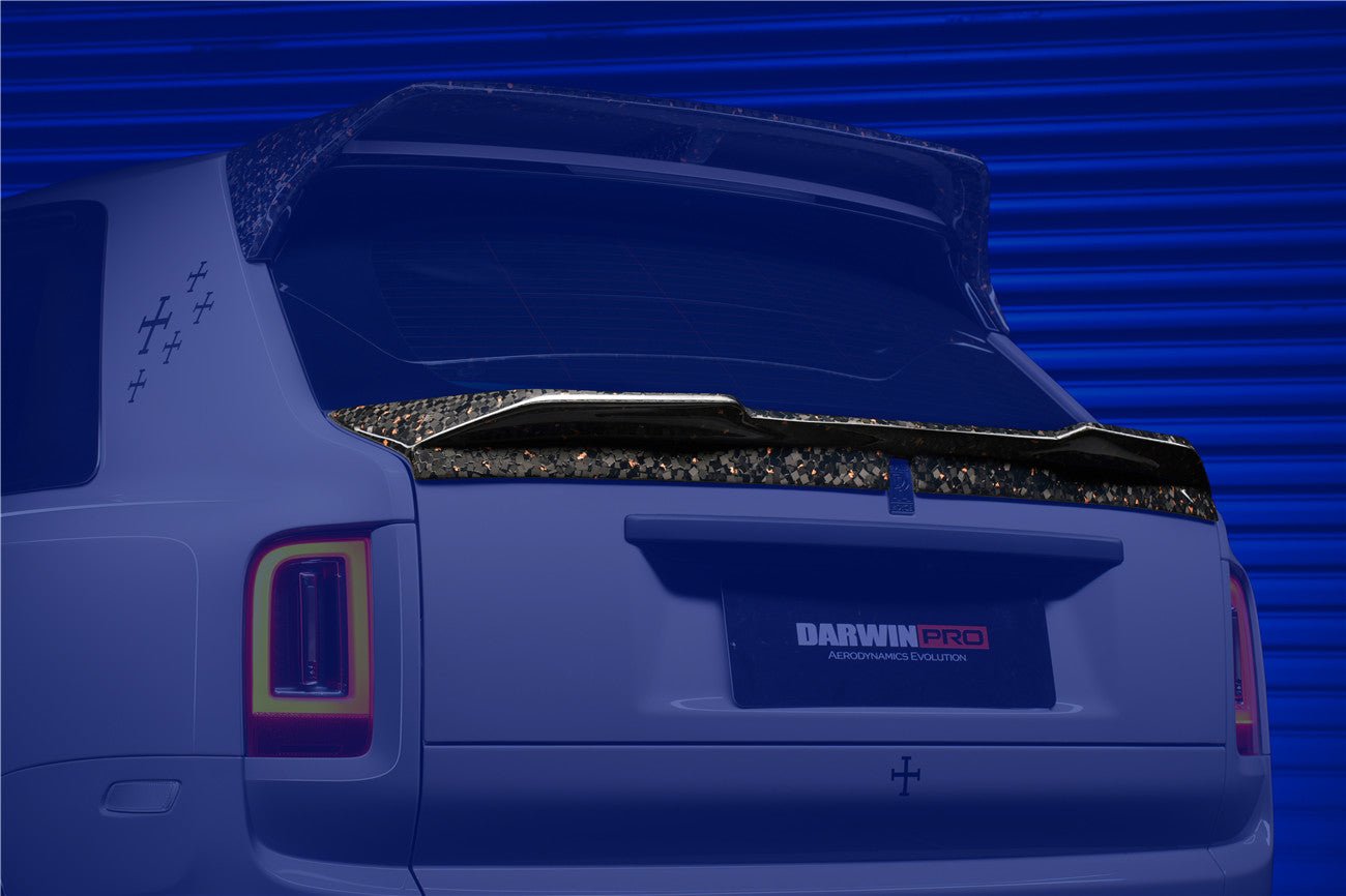 2018 - 2024 Rolls-Royce Cullinan BKSS Style Carbon Fiber Trunk Spoiler