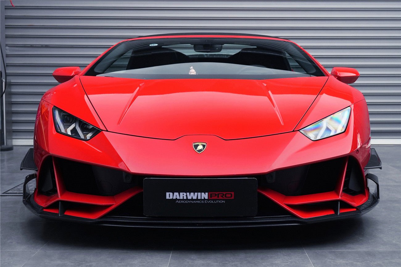 Lamborghini Huracan EVO 4WD BKSS Style Carbon Fiber Front Lip 2019-2023