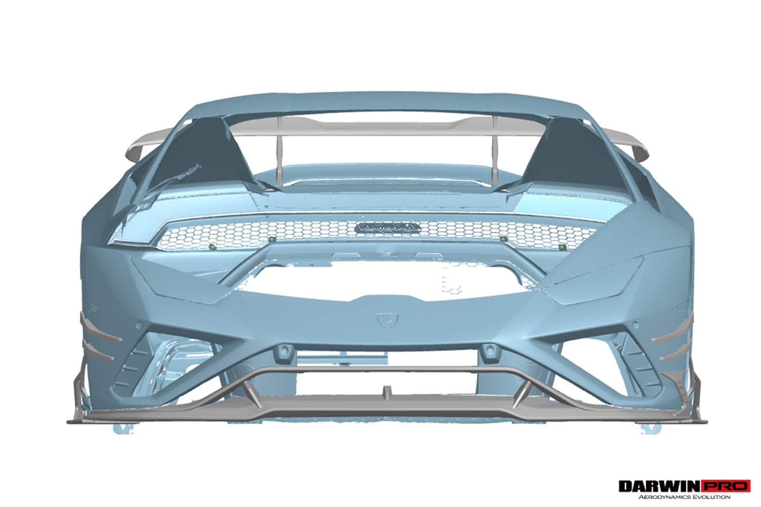 2019 - 2025 Lamborghini Huracan EVO RWD ADV2 Style Dry Carbon Front Lip
