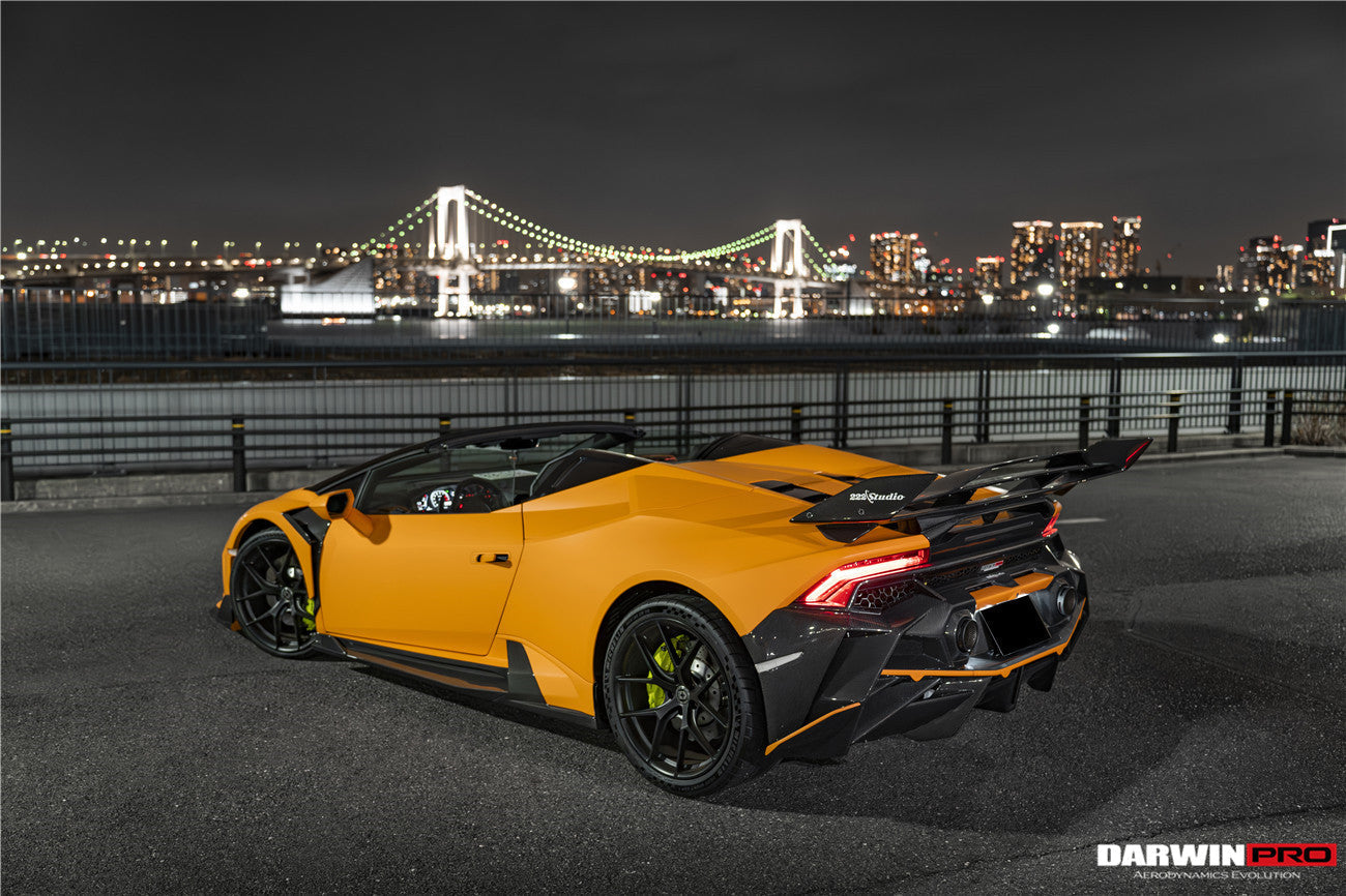 2015 - 2025 Lamborghini Huracan LP610 & LP580 & EVO & STO & Tecnica BKSSII Style Side Skirts