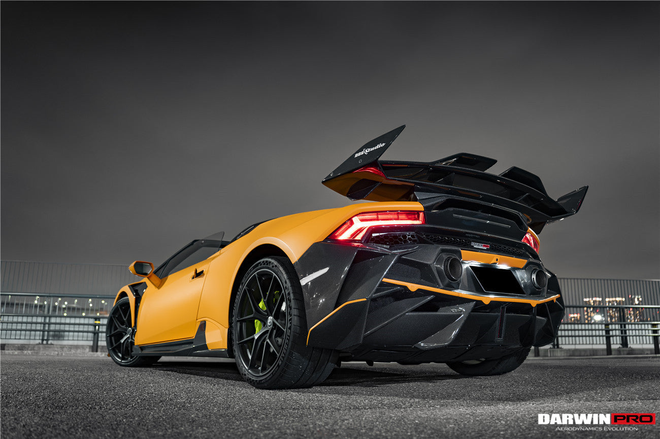 2015 - 2025 Lamborghini Huracan LP610 & LP580 & EVO & Tecnica BKSSII Style Spoiler Wing
