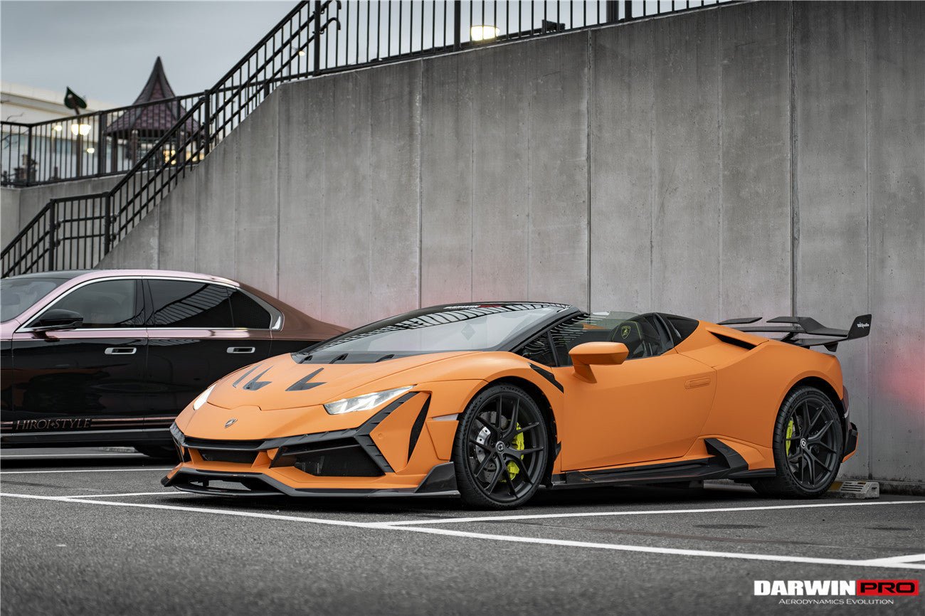 2015 - 2025 Lamborghini Huracan LP610 & LP580 & EVO & STO & Tecnica BKSSII Style Side Skirts