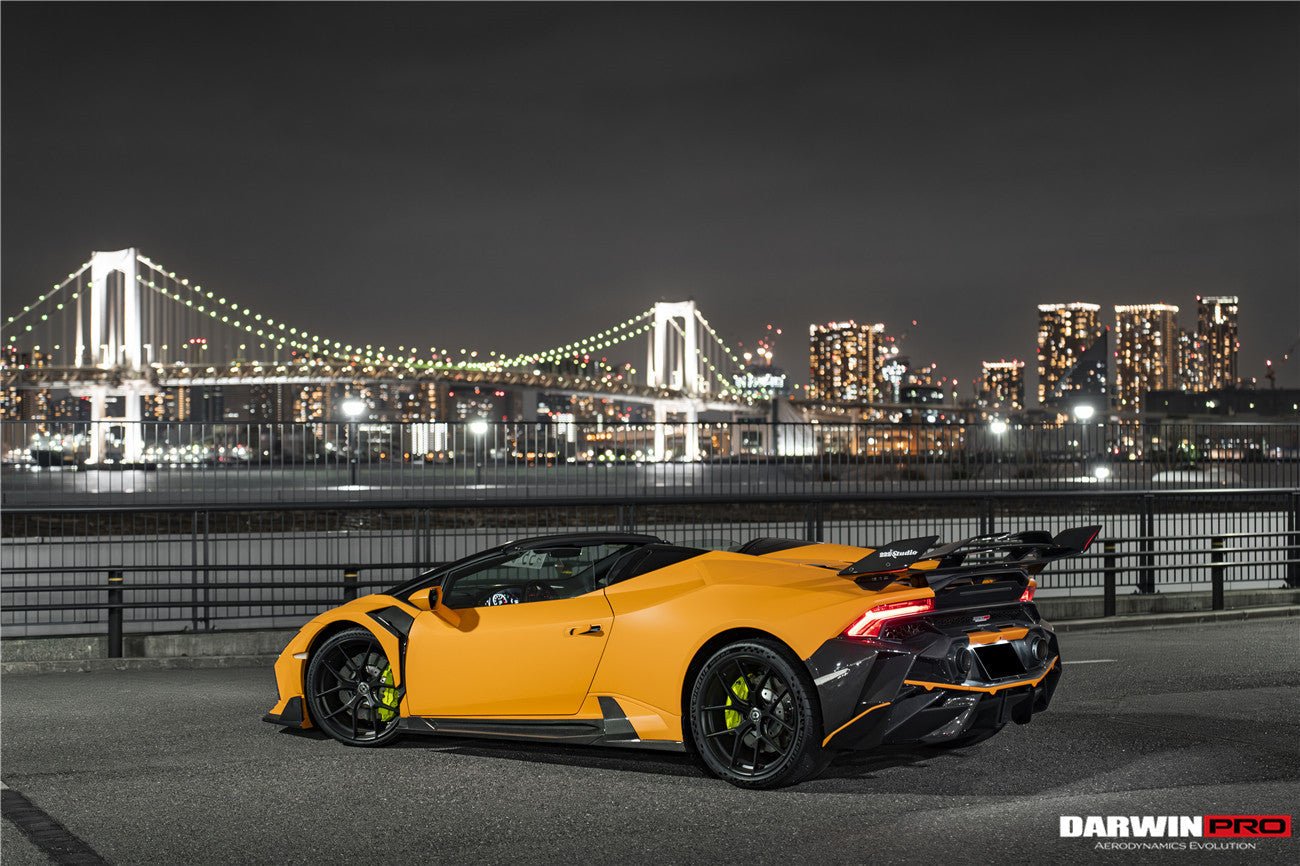 2015 - 2025 Lamborghini Huracan LP610 & LP580 & EVO & STO & Tecnica BKSSII Style Side Skirts