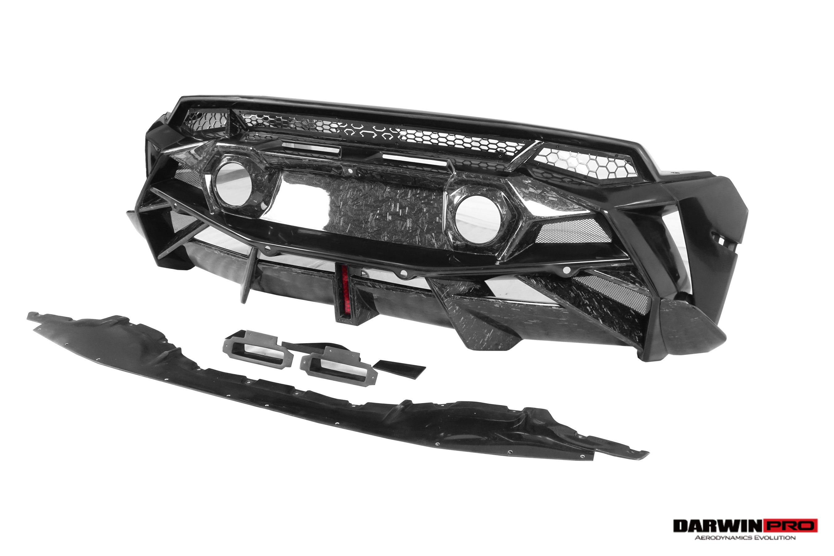 2015 - 2019 Lamborghini Huracan LP610 & LP580 BKSSII Style Rear Bumper