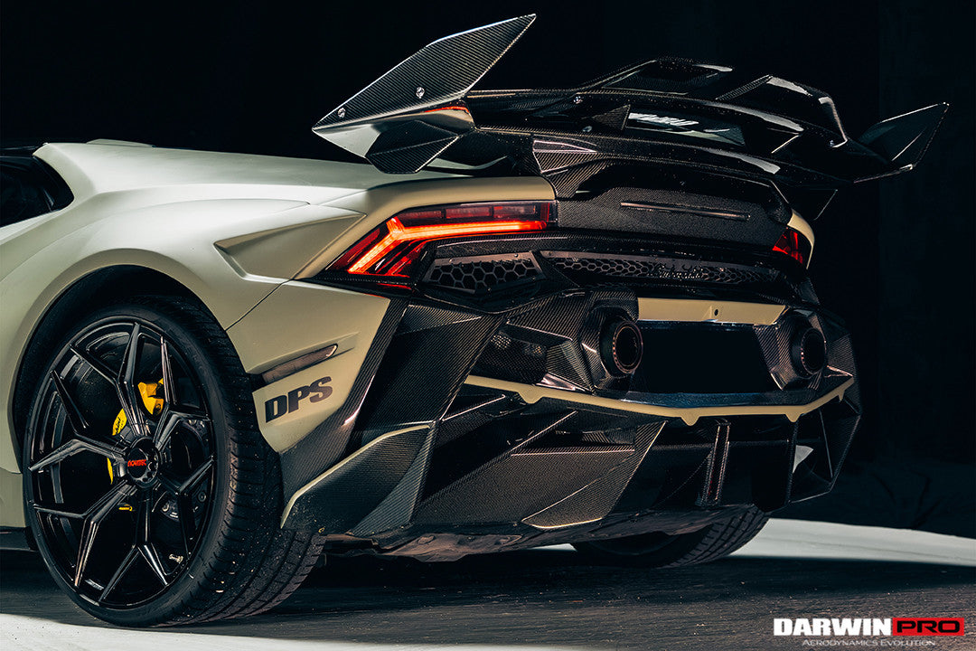 2019 - 2025 Lamborghini Huracan EVO & Tecnica BKSSII Style Rear Bumper