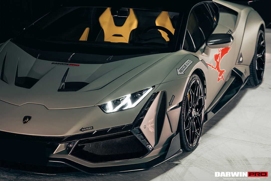 2015 - 2025 Lamborghini Huracan LP610 & LP580 & EVO & Tecnica BKSSII Style Hood