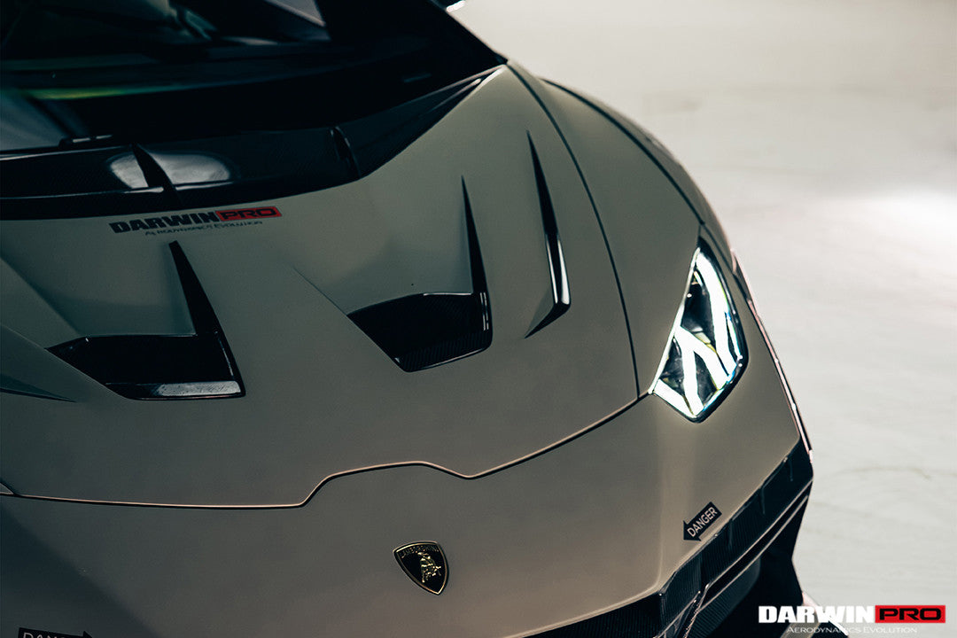 2015 - 2025 Lamborghini Huracan LP610 & LP580 & EVO & Tecnica BKSSII Style Hood