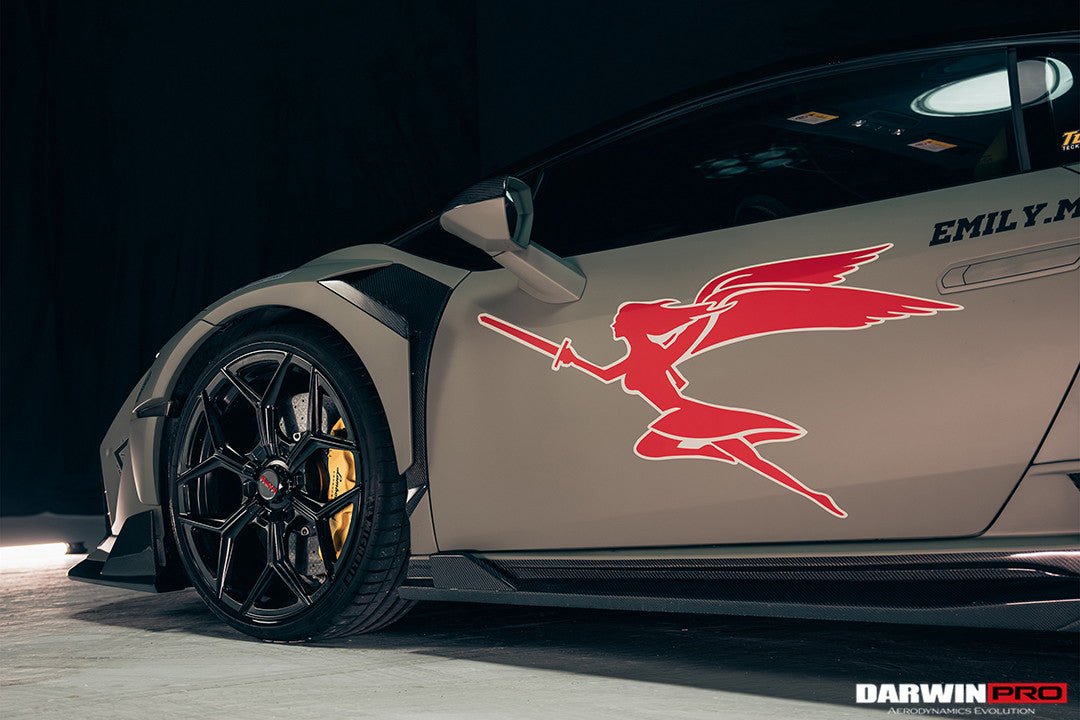 2019 - 2023 Lamborghini Huracan EVO Coupe Only BKSSII Style Full Wide Body Kit