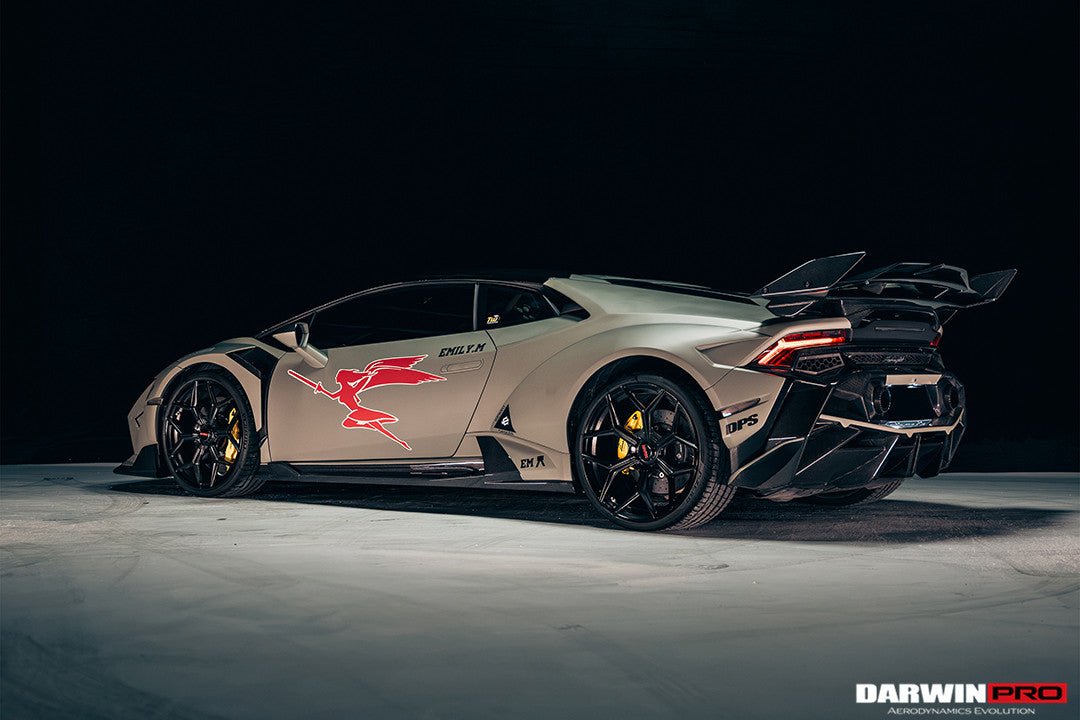 2015 - 2025 Lamborghini Huracan LP610 & LP580 & EVO & STO & Tecnica BKSSII Style Side Skirts