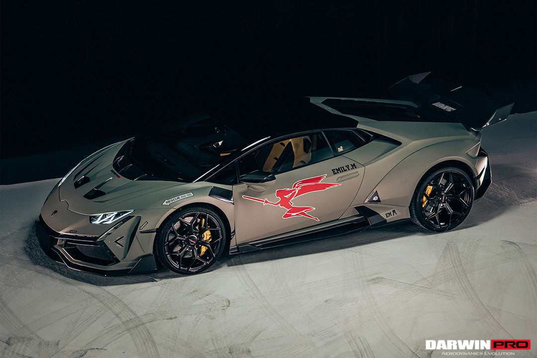 2015 - 2025 Lamborghini Huracan LP610 & LP580 & EVO & STO & Tecnica BKSSII Style Side Skirts