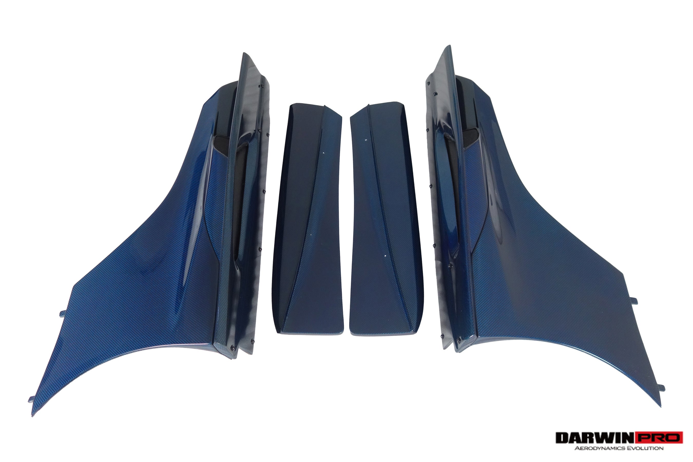 2011-2017 McLaren 650S & 12C BKSS Style Side Skirts
