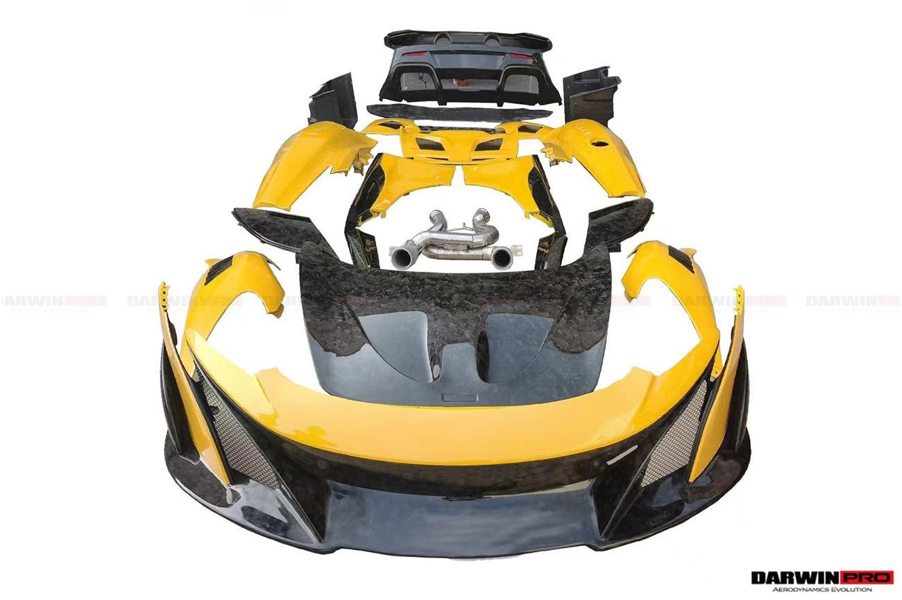 2011 - 2017 McLaren 650S MP4 12C Full 675LT Style Autoclave Carbon Fiber Body Kit
