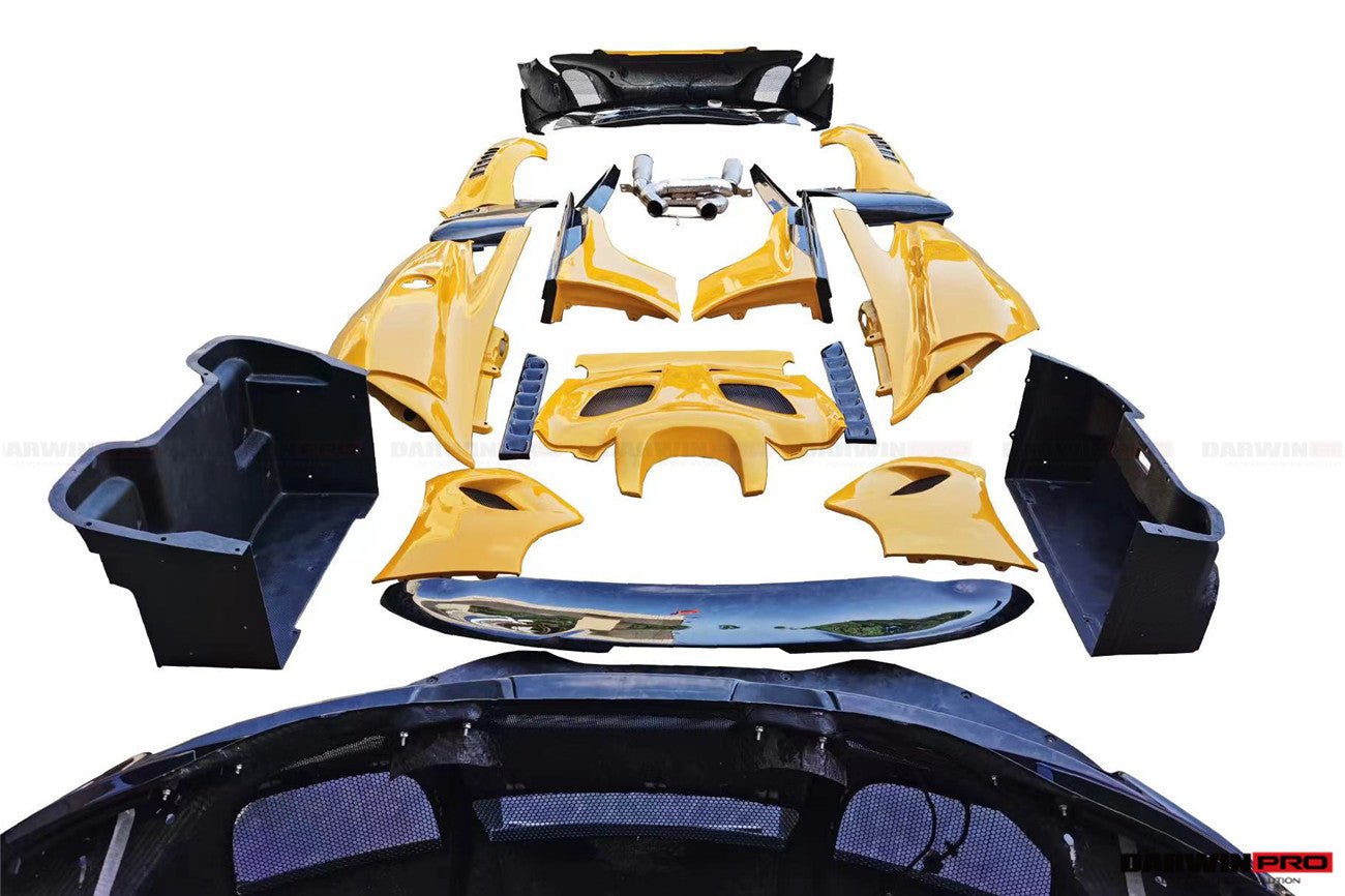 2011 - 2017 McLaren 650S MP4 12C Full 675LT Style Autoclave Carbon Fiber Body Kit