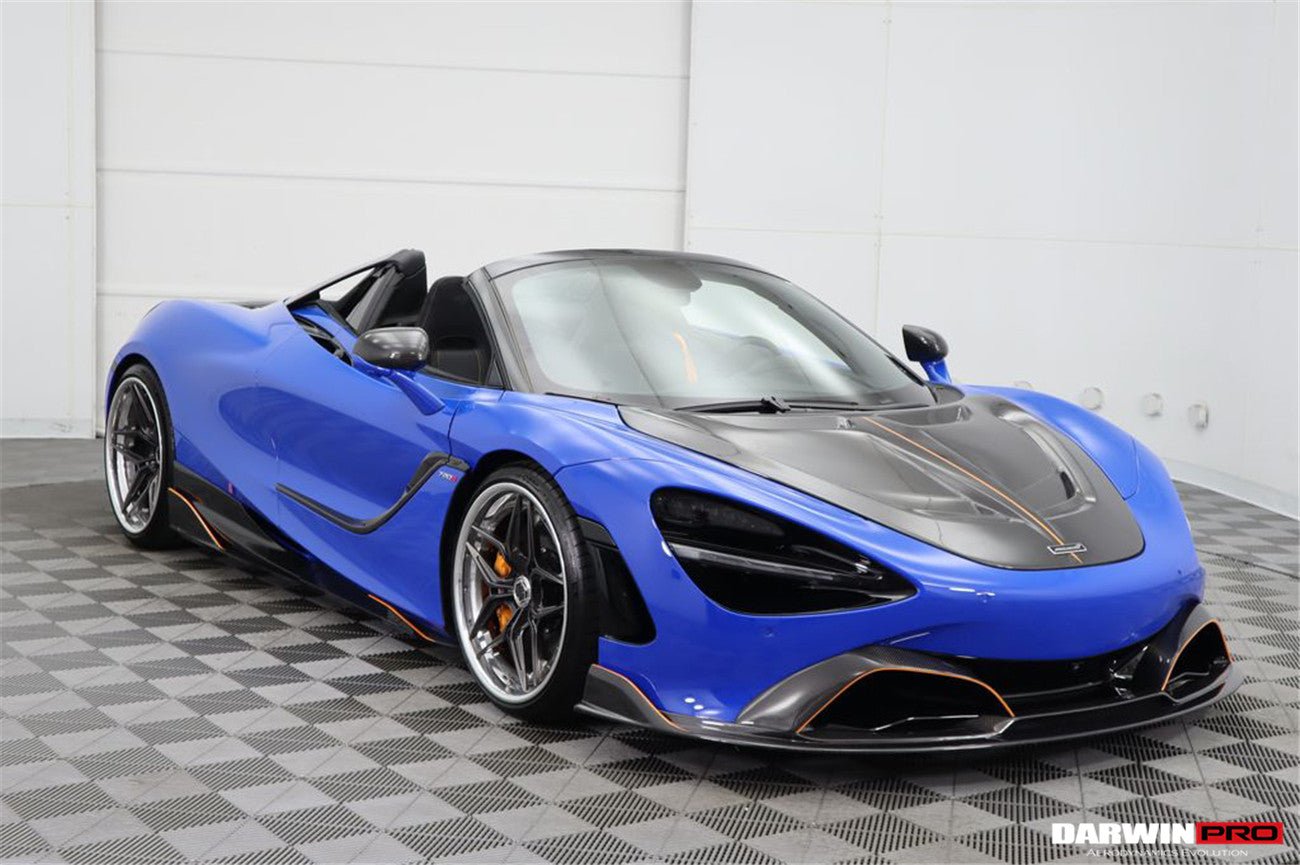 2017 - 2021 McLaren 720S Se²NWB Style Carbon Fiber Side Skirts