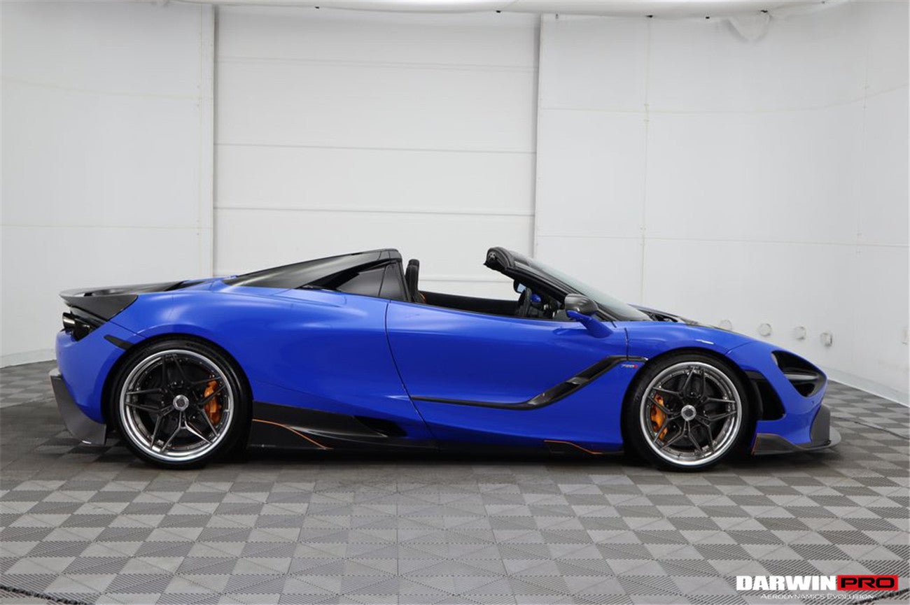 2017 - 2021 McLaren 720S Se²NWB Style Carbon Fiber Side Skirts