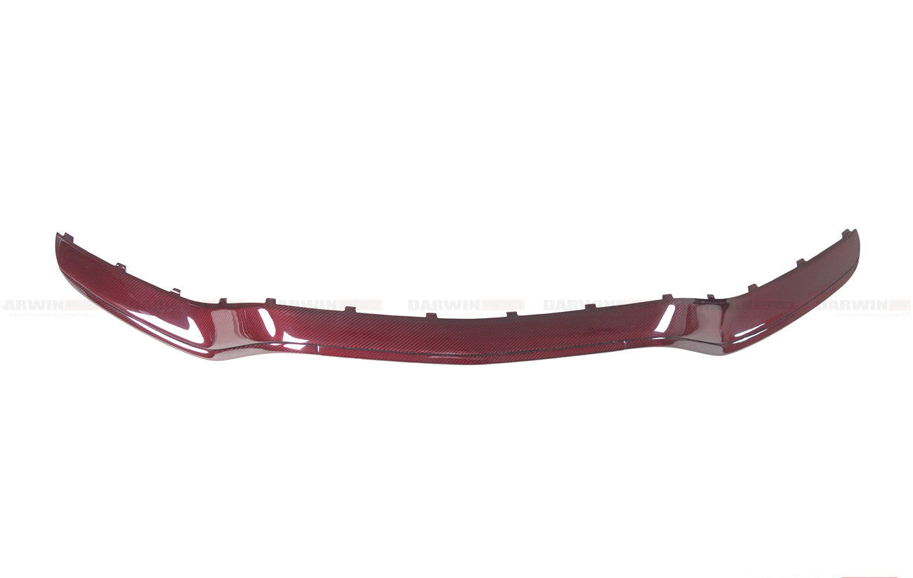 2015 - 2021 Mercedes Benz W205 C63&S AMG Carbon Fiber Front Bumper Trim Set (4pcs)