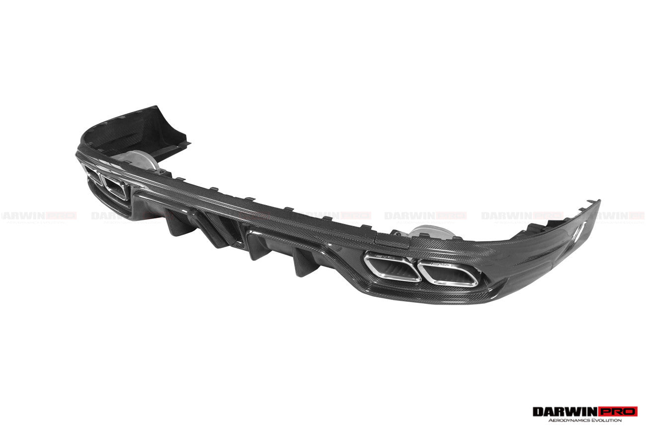 2019 - 2024 Mercedes Benz AMG GT50 GT53 GT43 4Door Coupe X290 IMP Performance Rear Diffuser With Exhaust tips