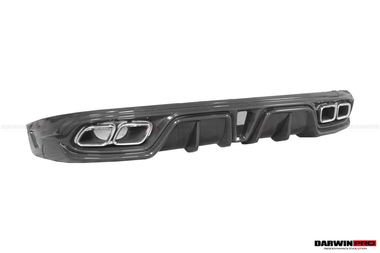 2019 - 2024 Mercedes Benz AMG GT50 GT53 GT43 4Door Coupe X290 IMP Performance Rear Diffuser With Exhaust tips