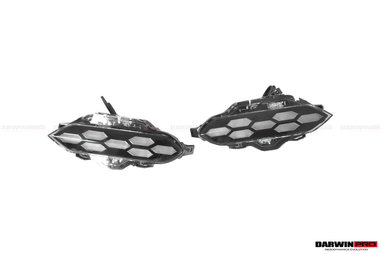 2023 - 2025 Nissan GTR R35 Facelift Front Bumper LED Day Running Lights