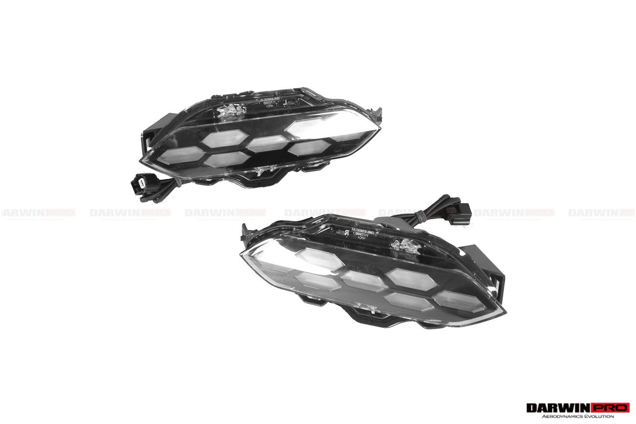 2023 - 2025 Nissan GTR R35 Facelift Front Bumper LED Day Running Lights