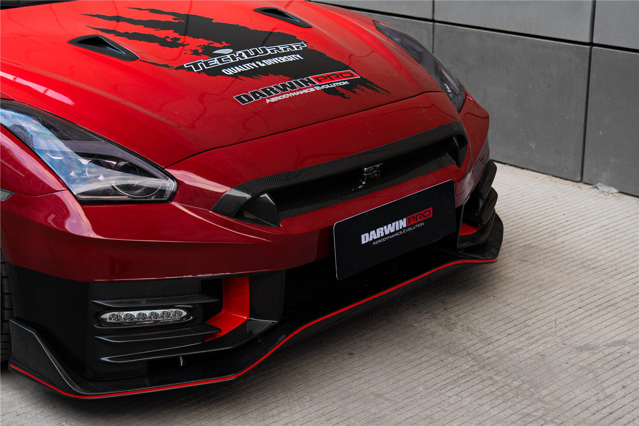 2008-2024 Nissan GTR (R35) 2024 NISMO Style Carbon Fiber Front Bumper