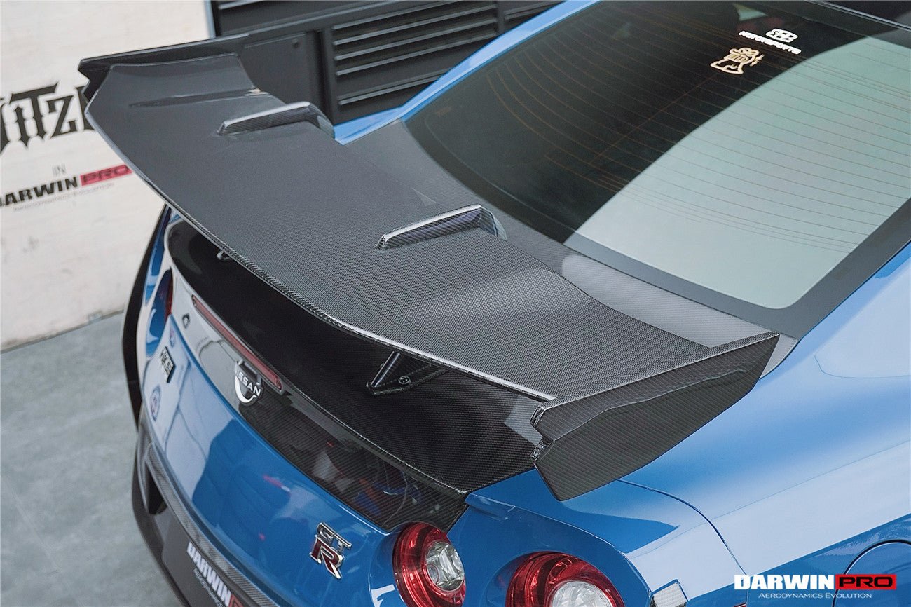 2008-2023 Nissan GTR R35 CBA DBA EBA 2024-NISMO Style Carbon Fiber Trunk - DarwinPRO Aerodynamics