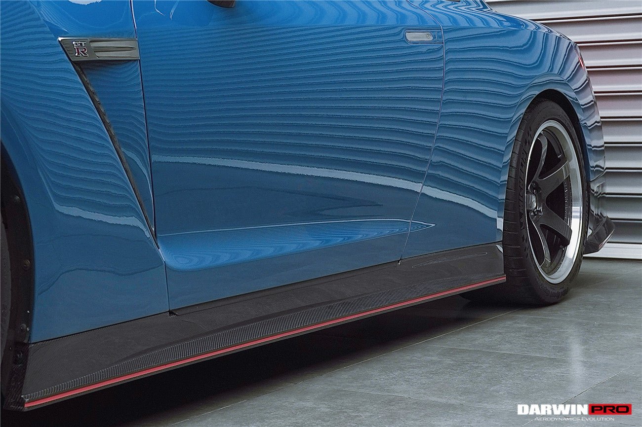 2008–2024 Nissan GTR R35 Nismo Style Carbon Fiber Side Skirts