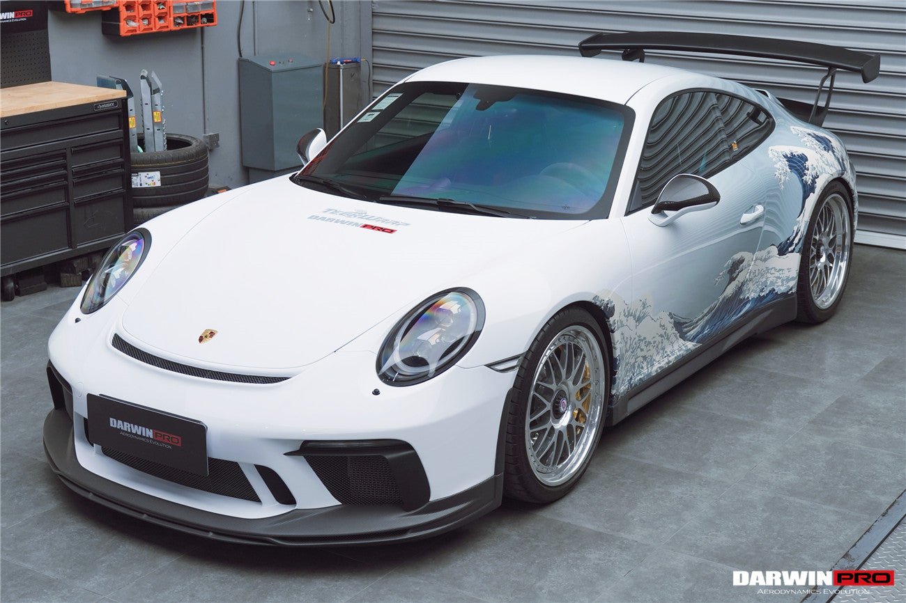 2017 - 2019 Porsche 911 991.2 GT3 Only BKSS Style Carbon Fiber Side Skirts