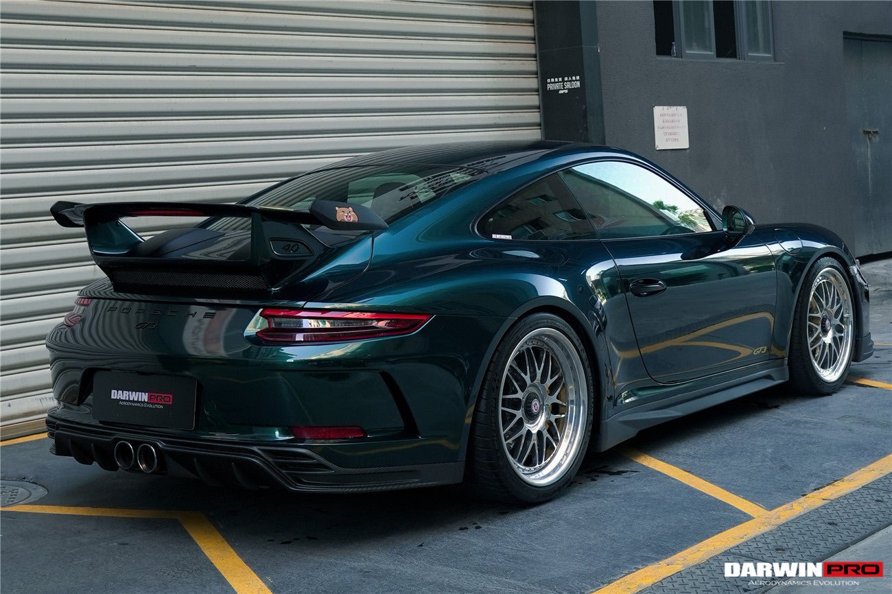 2017 - 2019 Porsche 911 991.2 GT3 Only BKSS Style Carbon Fiber Full Body Soft Kit