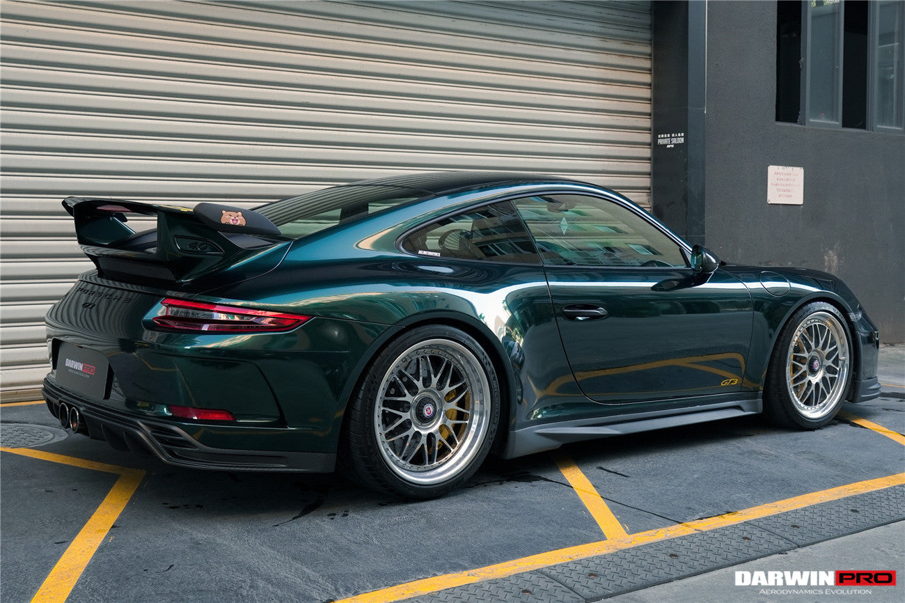 2017 - 2019 Porsche 911 991.2 GT3 Only BKSS Style Carbon Fiber Side Skirts