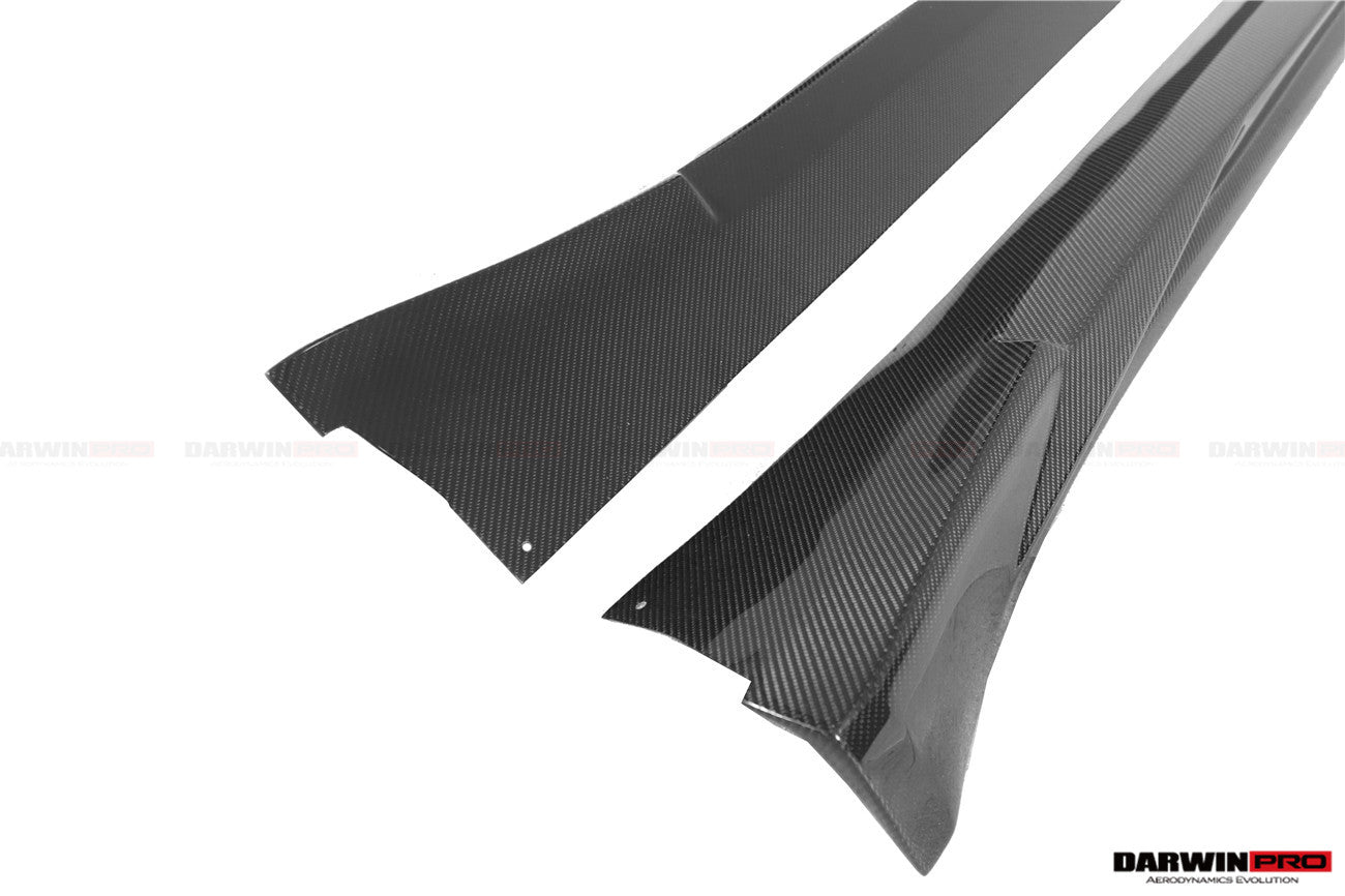 2017 - 2019 Porsche 911 991.2 GT3 Only BKSS Style Carbon Fiber Side Skirts