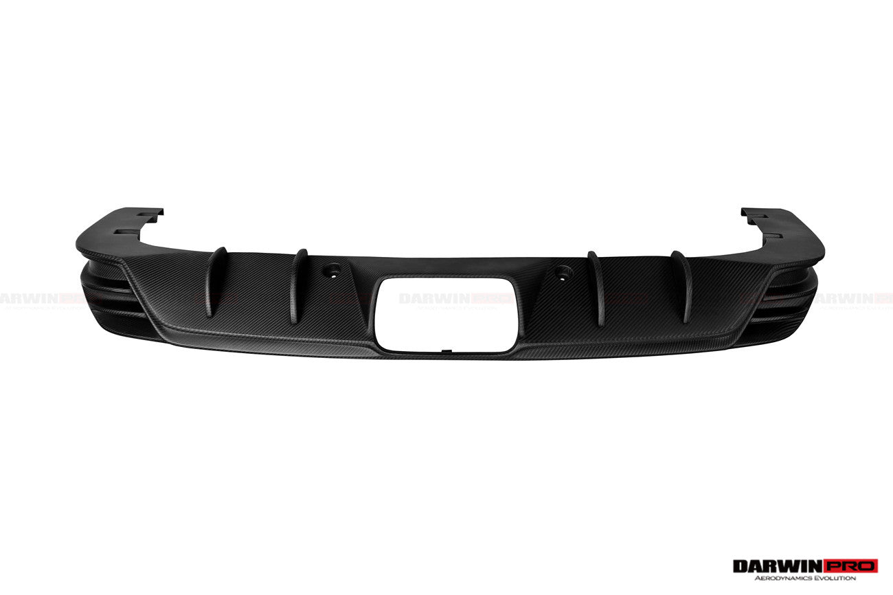 2017 - 2019 Porsche 911 991.2 GT3 Only BKSS Style Carbon Fiber Rear Lip Diffuser