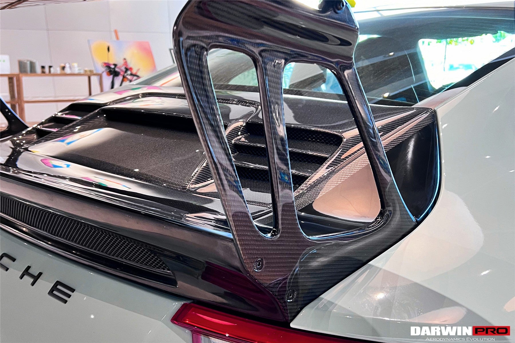 2017 - 2019 Porsche 911 991.2 GT3 Only GT3RS Style Trunk Spoiler Wing