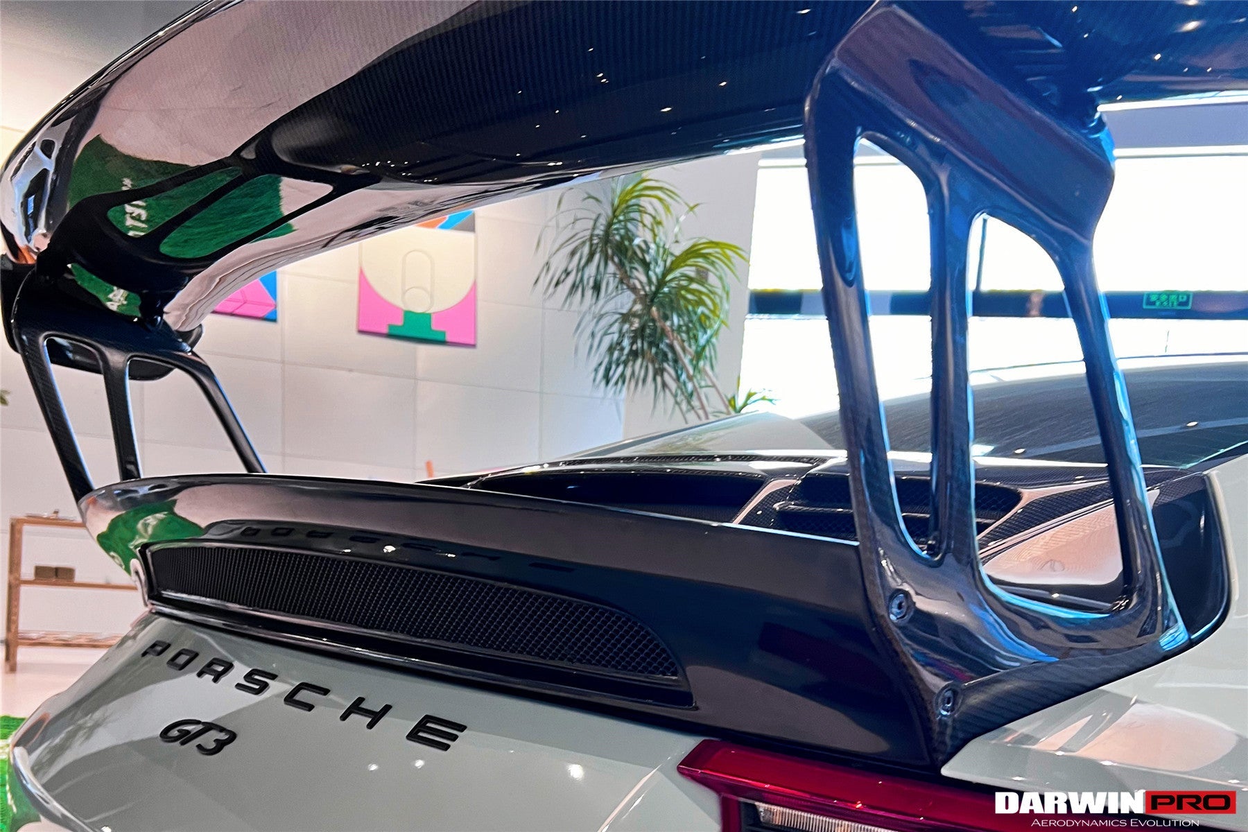 2017 - 2019 Porsche 911 991.2 GT3 Only GT3RS Style Trunk Spoiler Wing