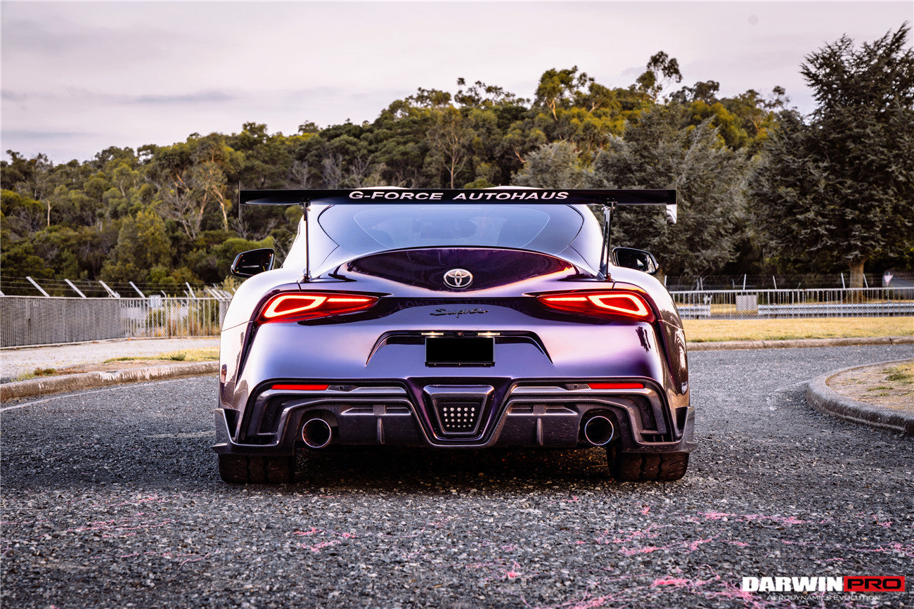 2019-2025 Toyota GR Supra (A90/A91) BKSS Style Carbon Fiber Rear Bumper