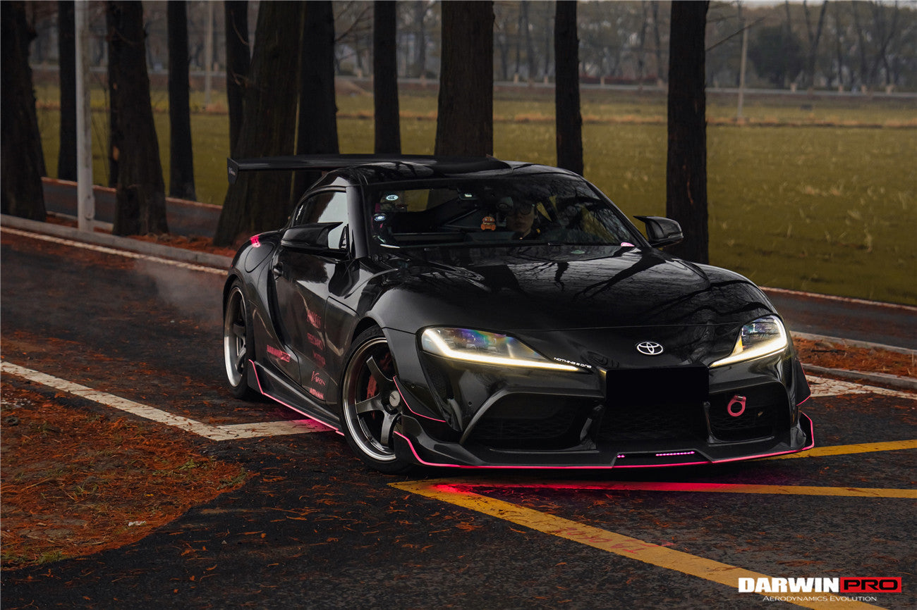 2019 - 2025 Toyota GR Supra (J29 & DB) A90 A91 BKSS Style Carbon Fiber Front Lip