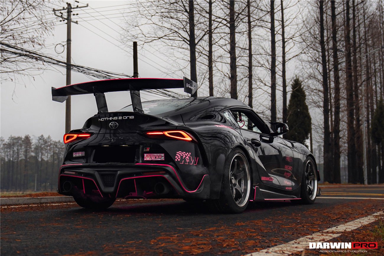 2019 - 2025 Toyota GR Supra (J29 & DB) A90 A91 BKSS Style Carbon Fiber Side Skirts