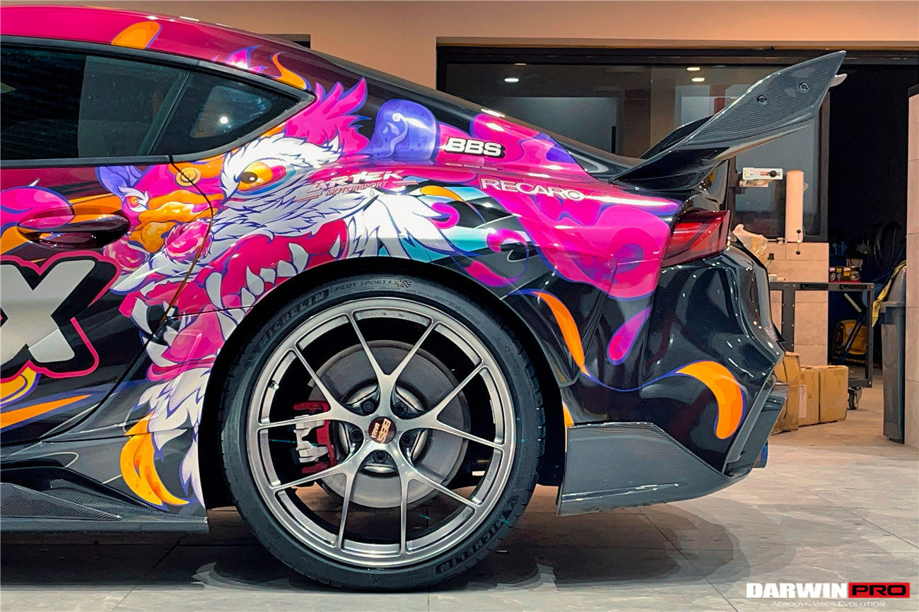 2019 - 2025 Toyota GR Supra (J29 & DB) A90 A91 BKSSII Style Part Carbon Fiber Full Wide Body Kit