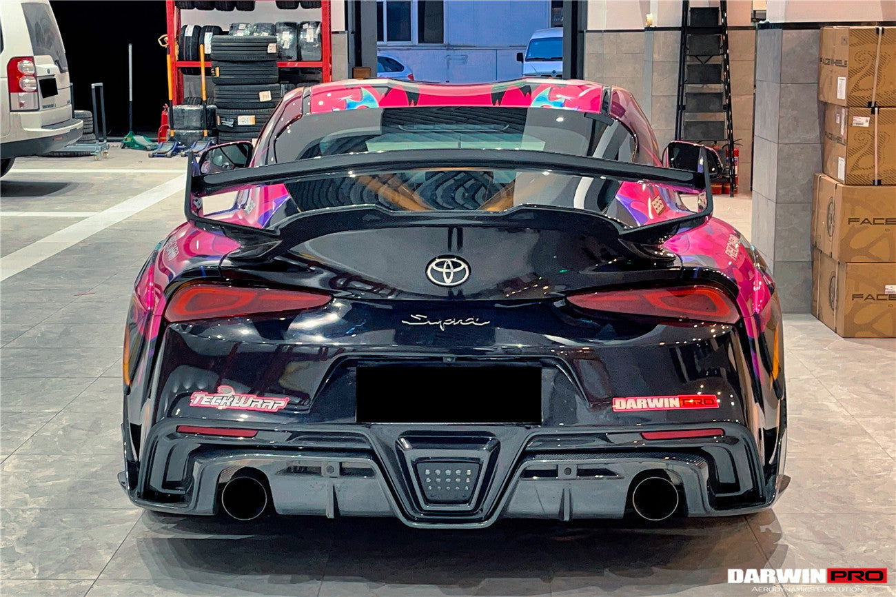 2019-2025 Toyota GR Supra (A90/A91) BKSS Style Carbon Fiber Rear Bumper