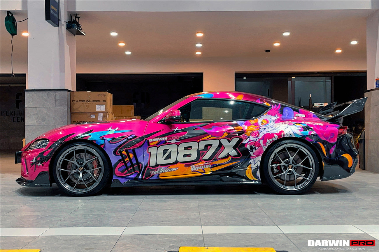 2019 - 2025 Toyota GR Supra (J29 & DB) A90 A91 BKSSII Style Part Carbon Fiber Full Wide Body Kit