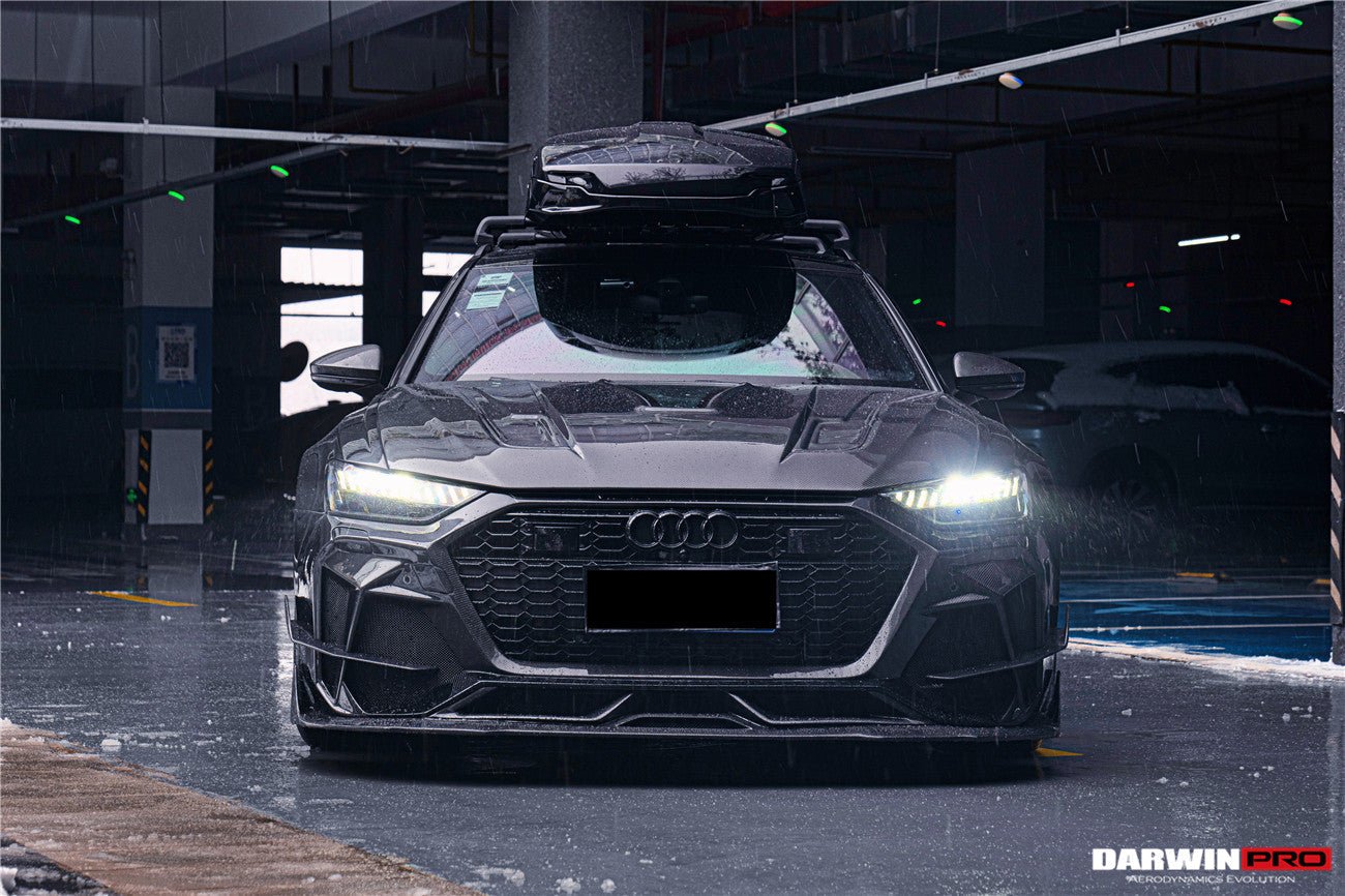 2019 - 2023 Audi RS6 Avant C8 IMP Performance Partial Carbon Fiber Hood