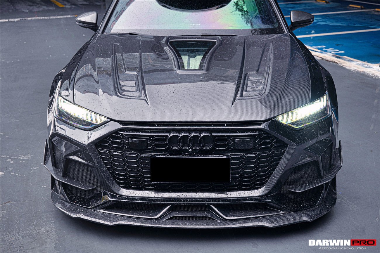 2019 - 2023 Audi RS6 Avant C8 IMP Performance Partial Carbon Fiber Hood