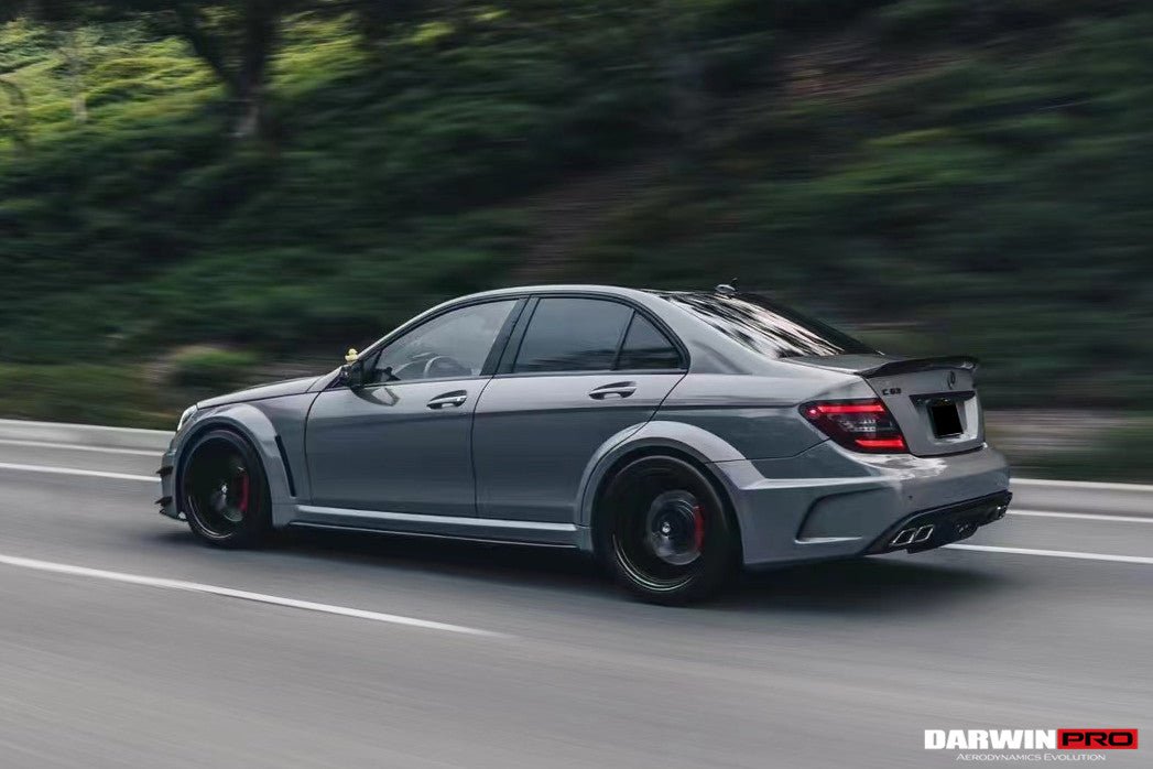 2012 - 2014 Mercedes Benz W204 C Class Sedan BKSS Style Wide Full Body Kit